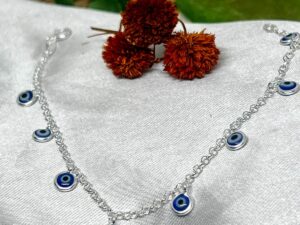 Pulseira Olho Grego Prata 925