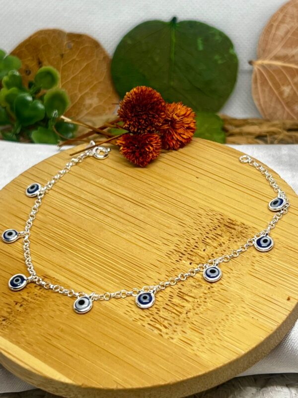 Pulseira Olho Grego Prata 925