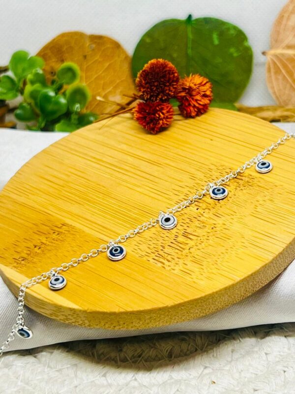 Pulseira Olho Grego Prata 925