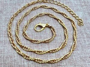 Cordão 45cm Banhado a Ouro 18k